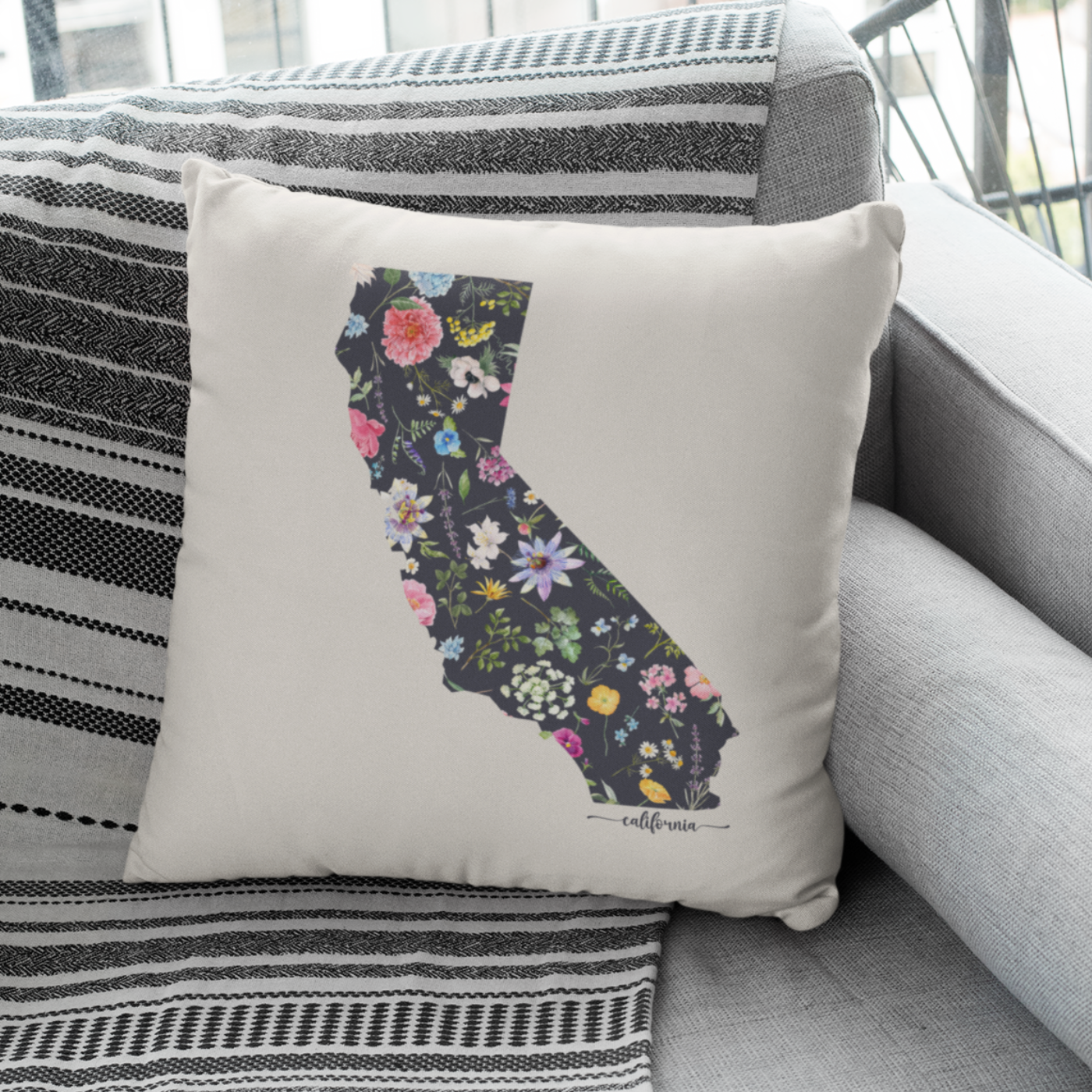 California Pillow Cover