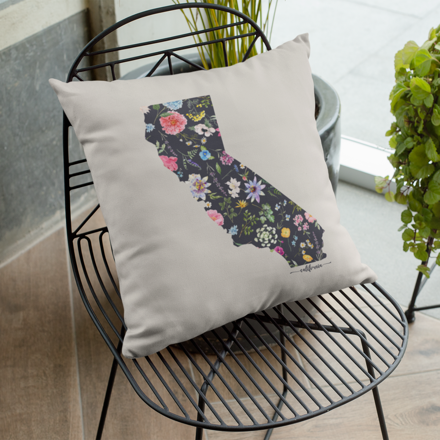 California Pillow Cover