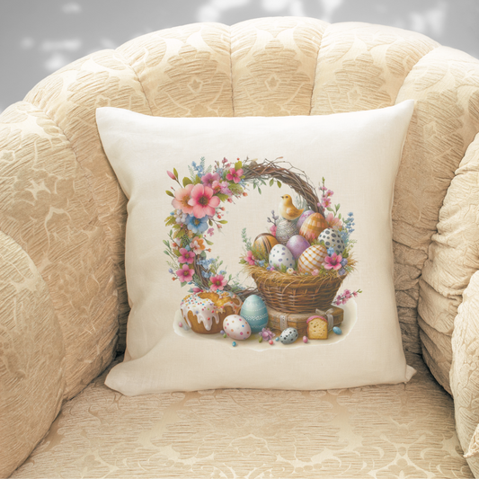 Easter Goodies Pillow Cover