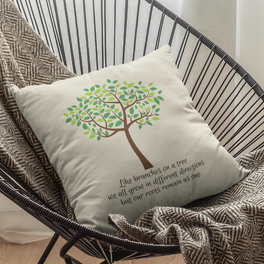 Family Tree Pillow Cover