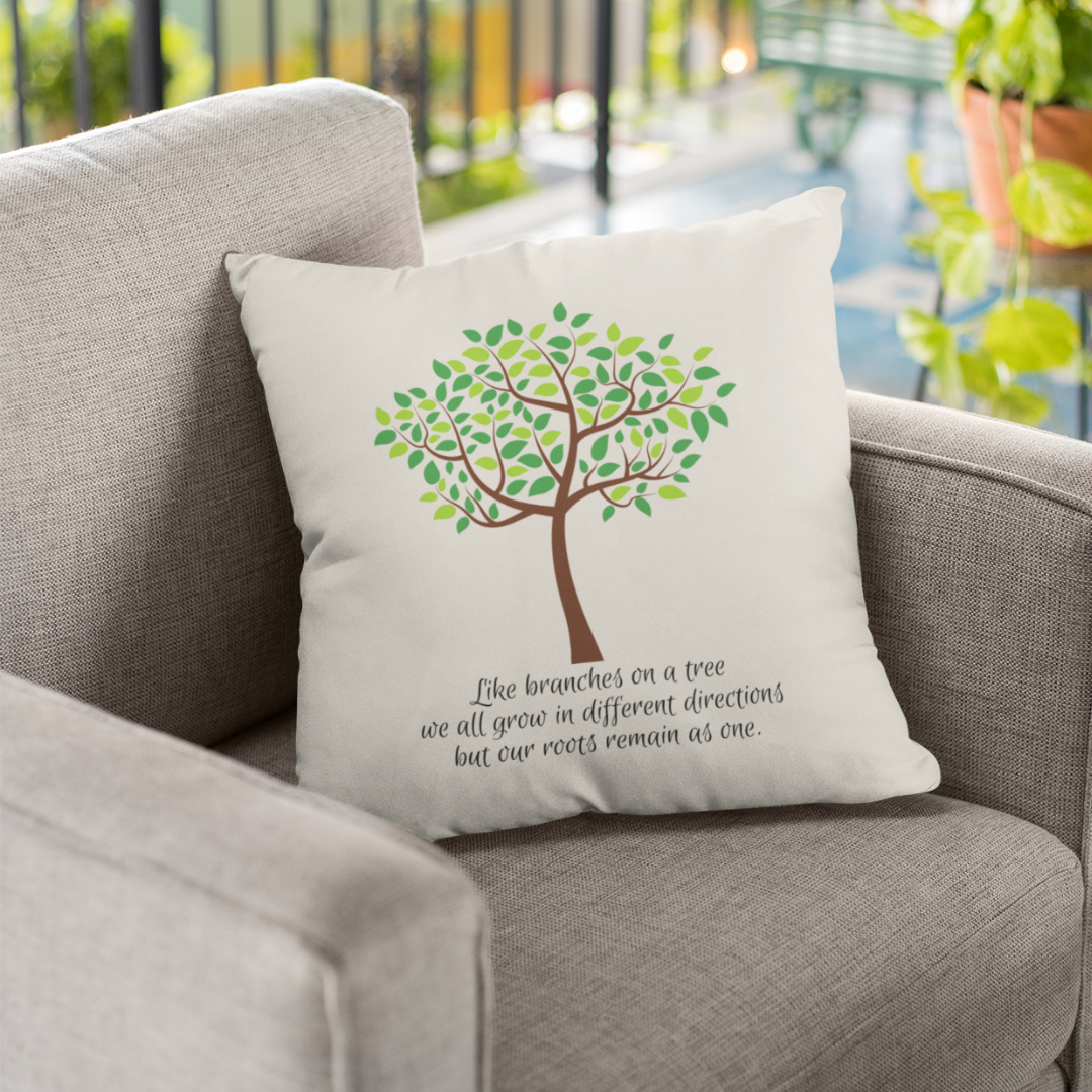 Family Tree Pillow Cover