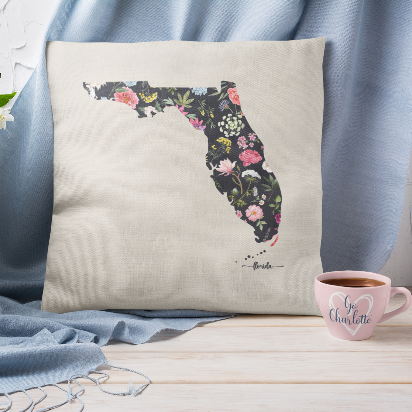 Florida Pillow Cover