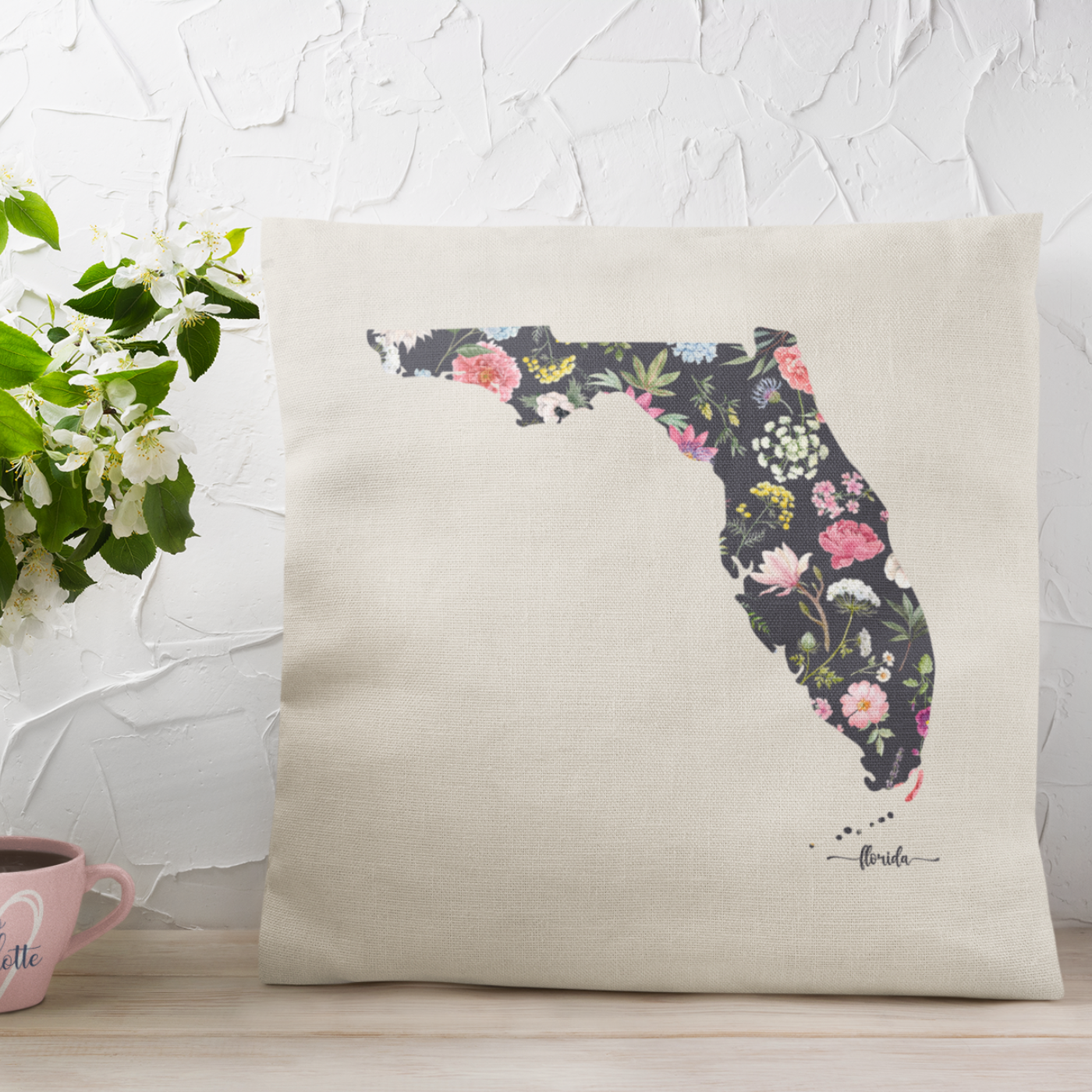 Florida Pillow Cover