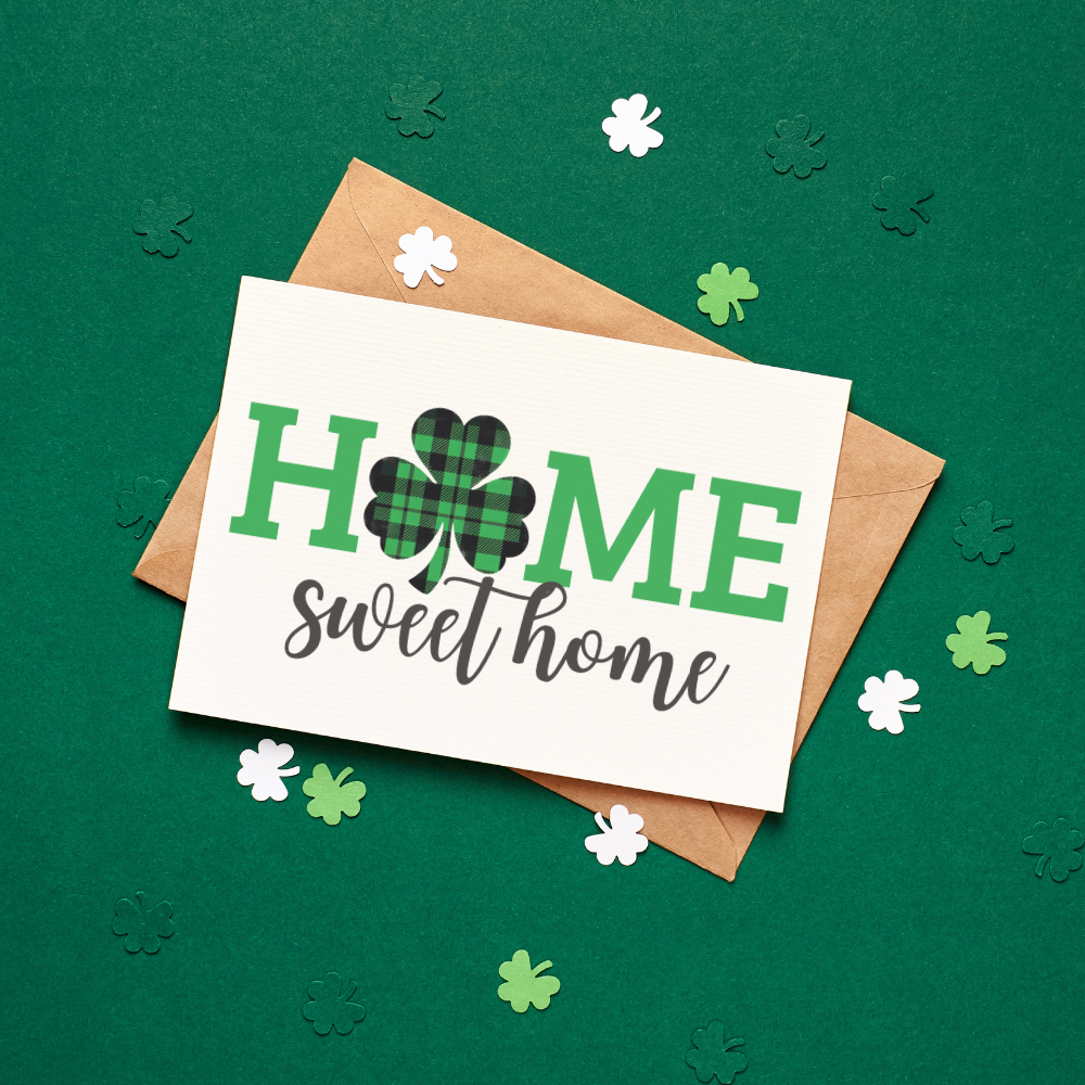 Home Sweet Home Clover Digital Download