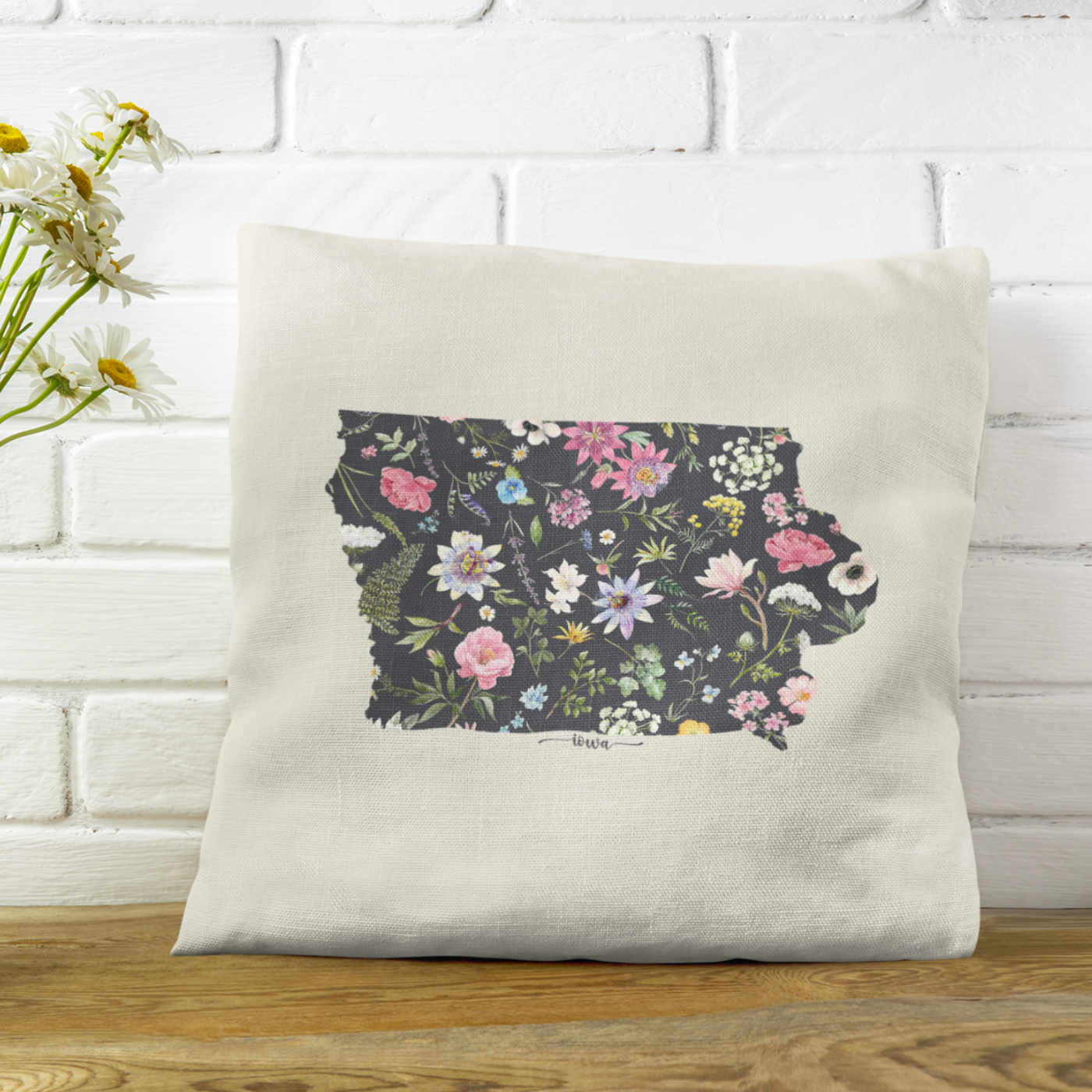 Iowa Pillow Cover