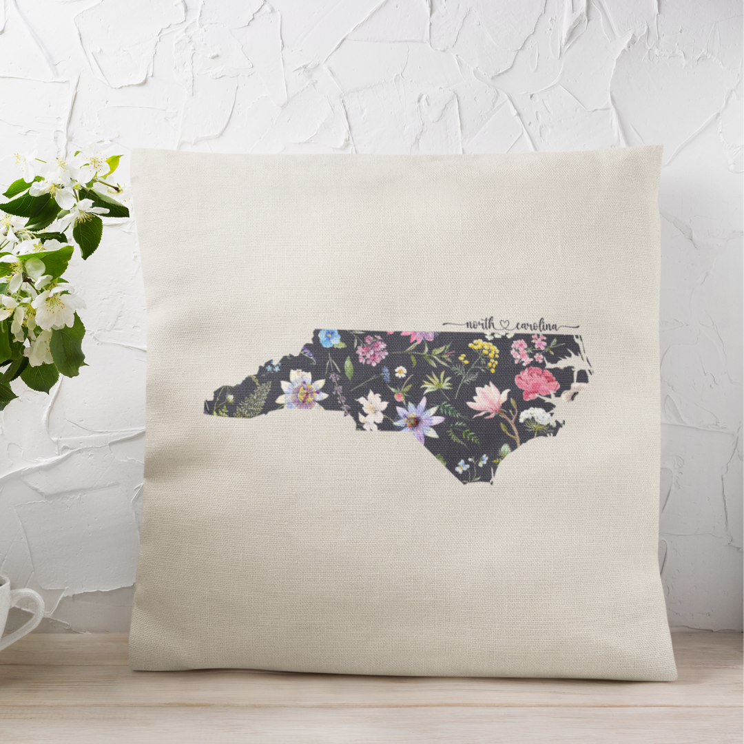 North Carolina Pillow Cover