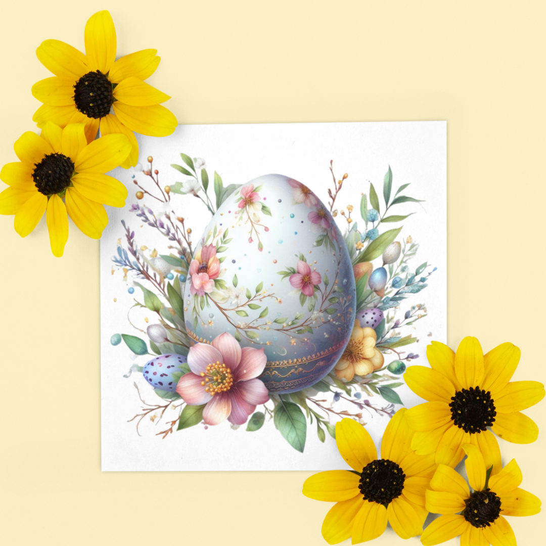 Painted Egg Digital Download
