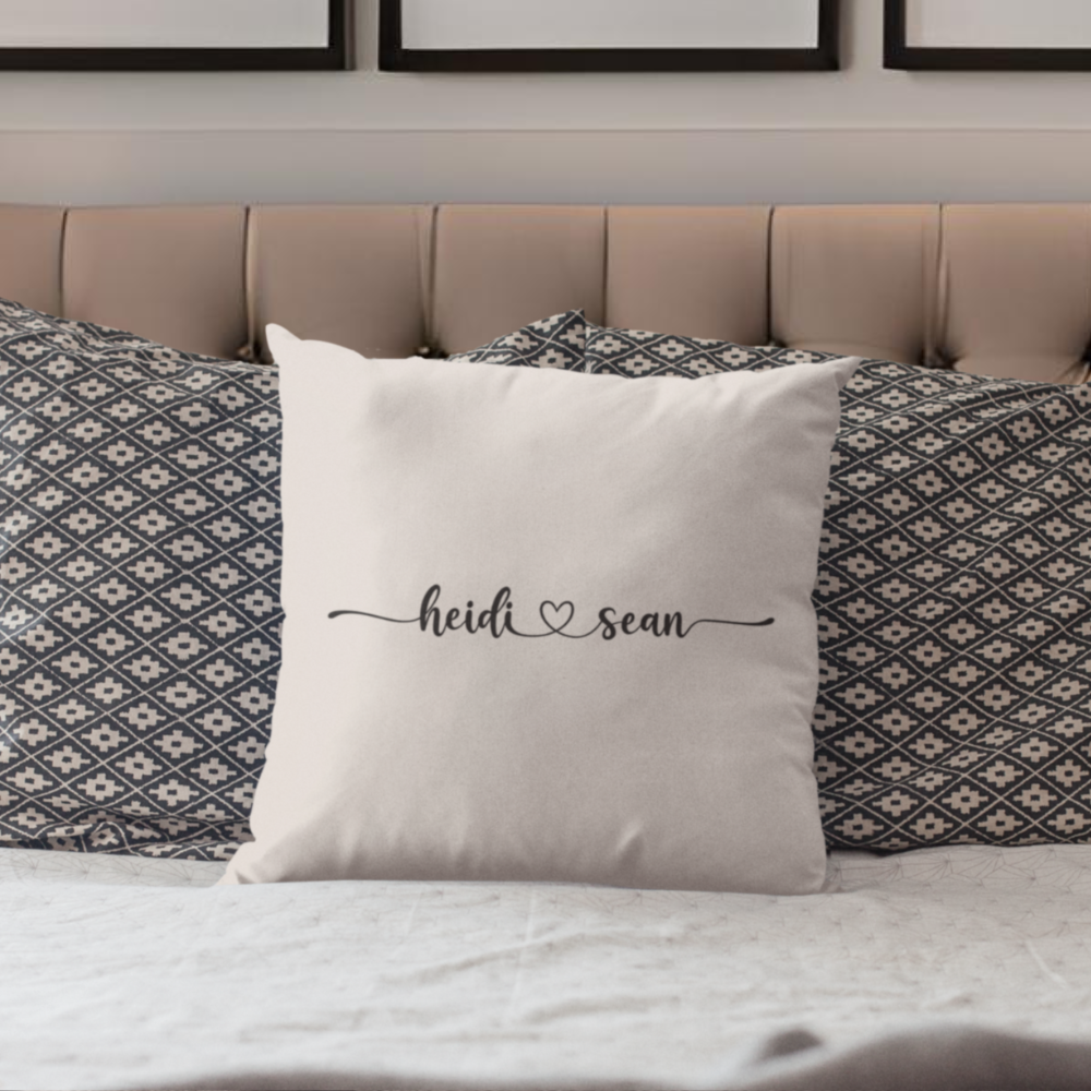 Personalized Soulmates Pillow Cover