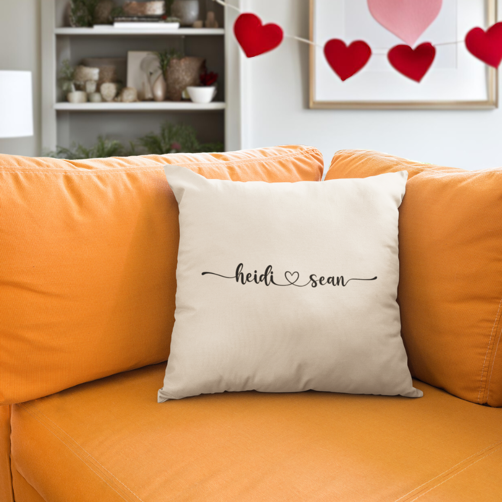 Personalized Soulmates Pillow Cover