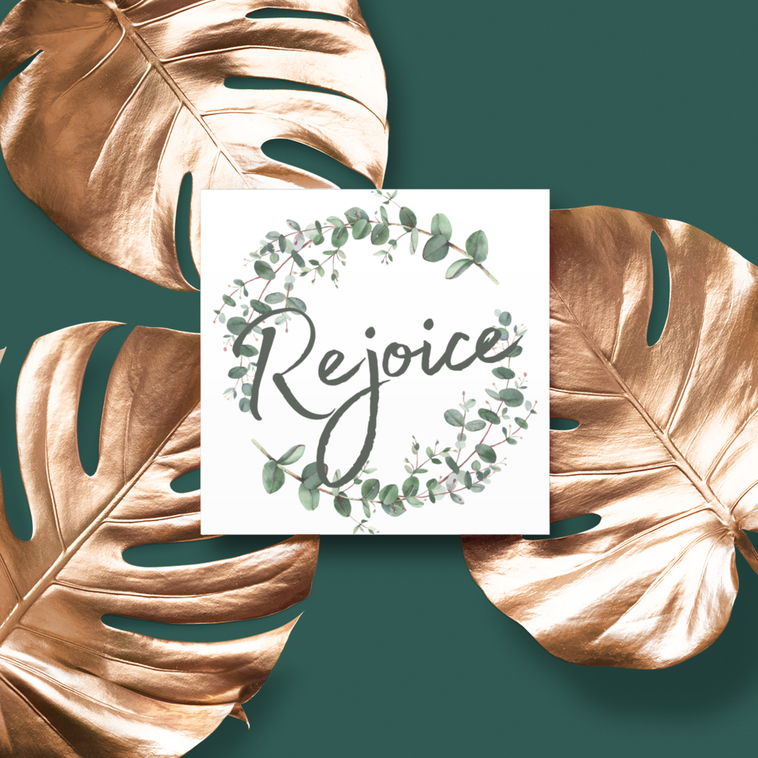 Rejoice Wreath Digital Download