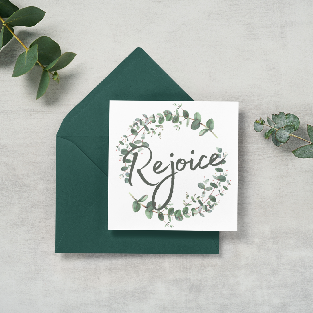 Rejoice Wreath Digital Download