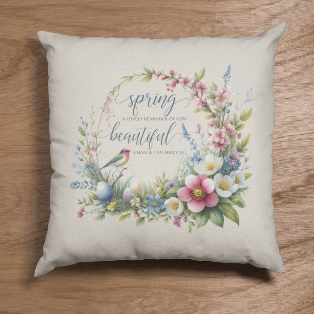 Spring Beautiful Pillow Cover