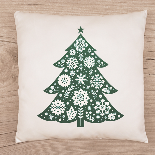 Tree Silhouette Pillow Cover