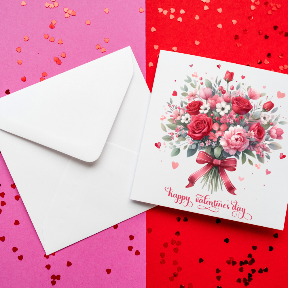 Valentine Bouquet Digital Download