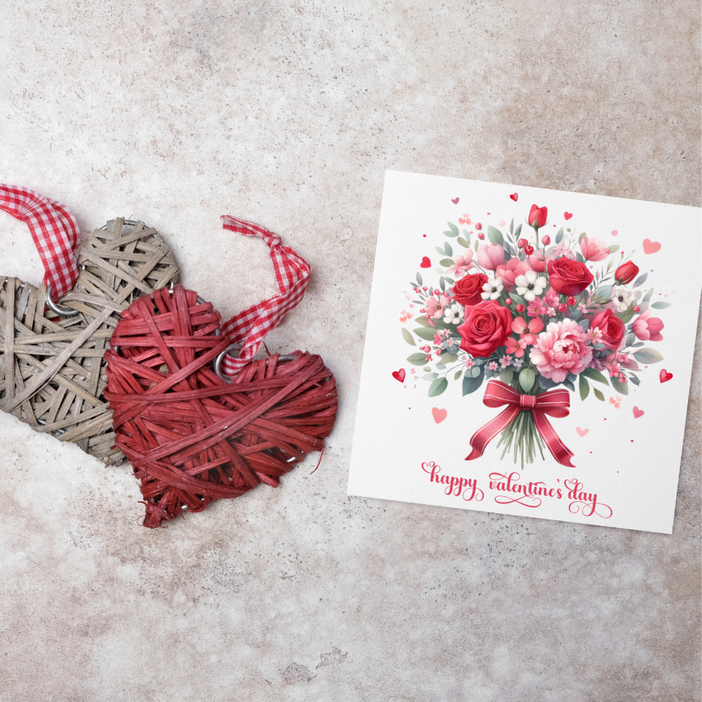 Valentine Bouquet Digital Download