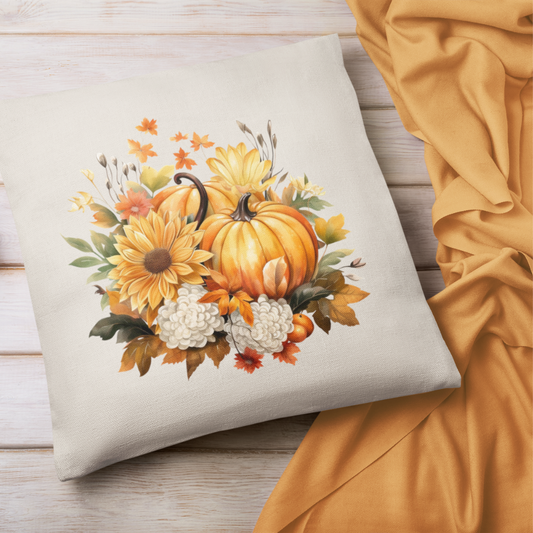 Vintage Pumpkin Pillow Cover