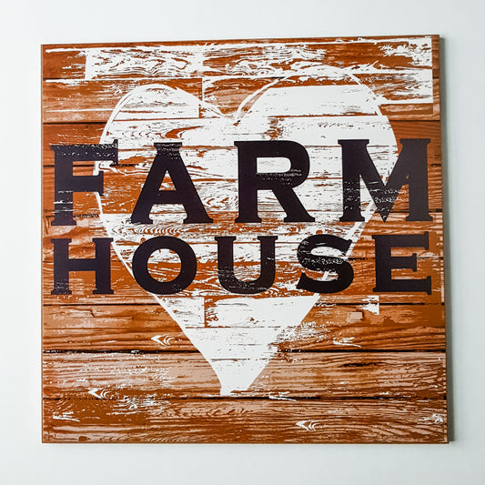 "Farmhouse" Sign