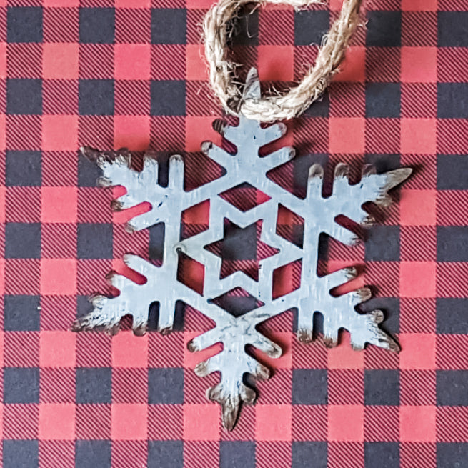 Metal Snowflake Set of 4