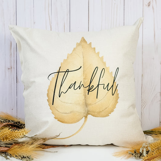 Thankful Pillow Cover