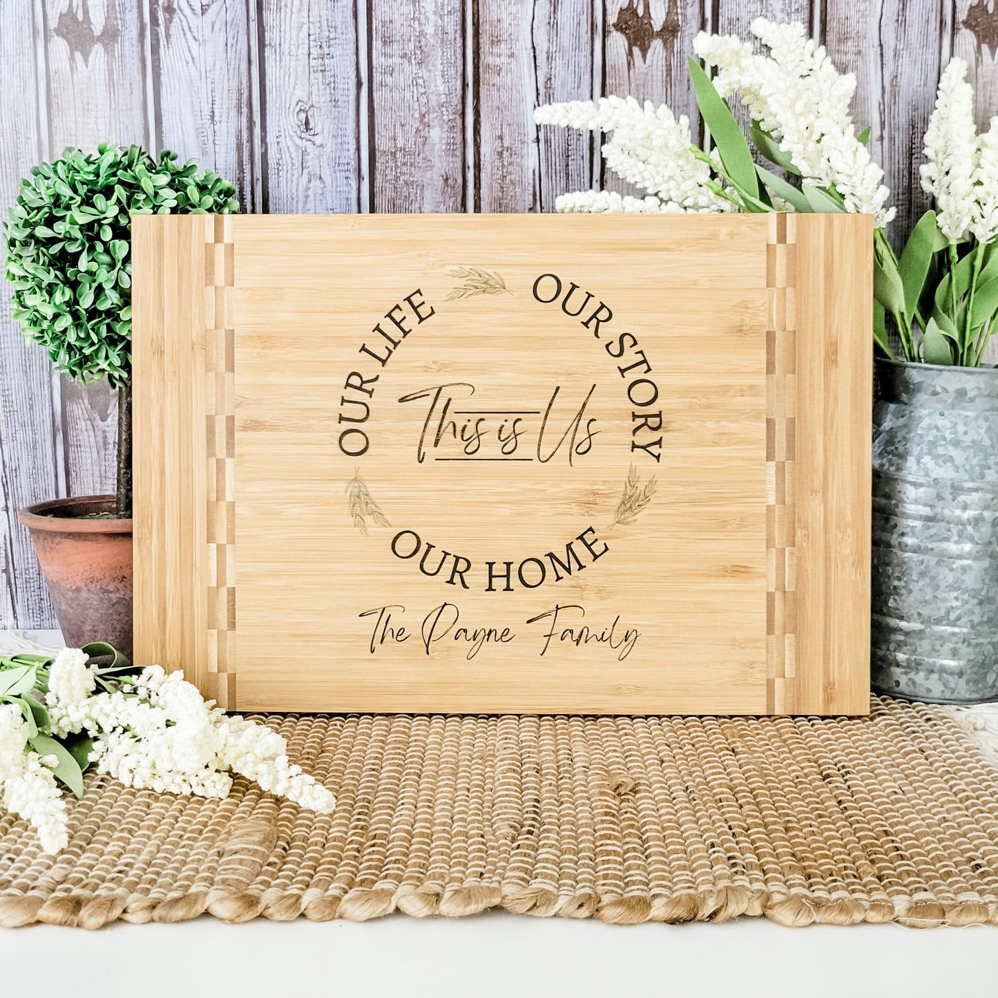 Personalized This is Us Cutting Board
