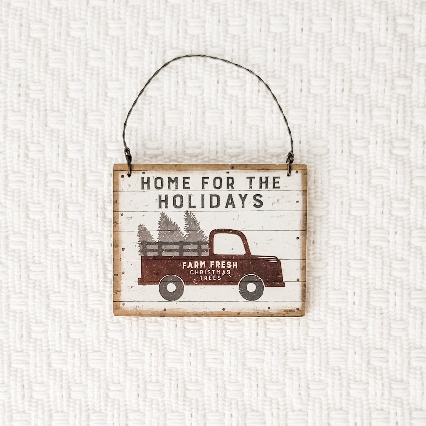 Home for the Holidays Truck Ornament