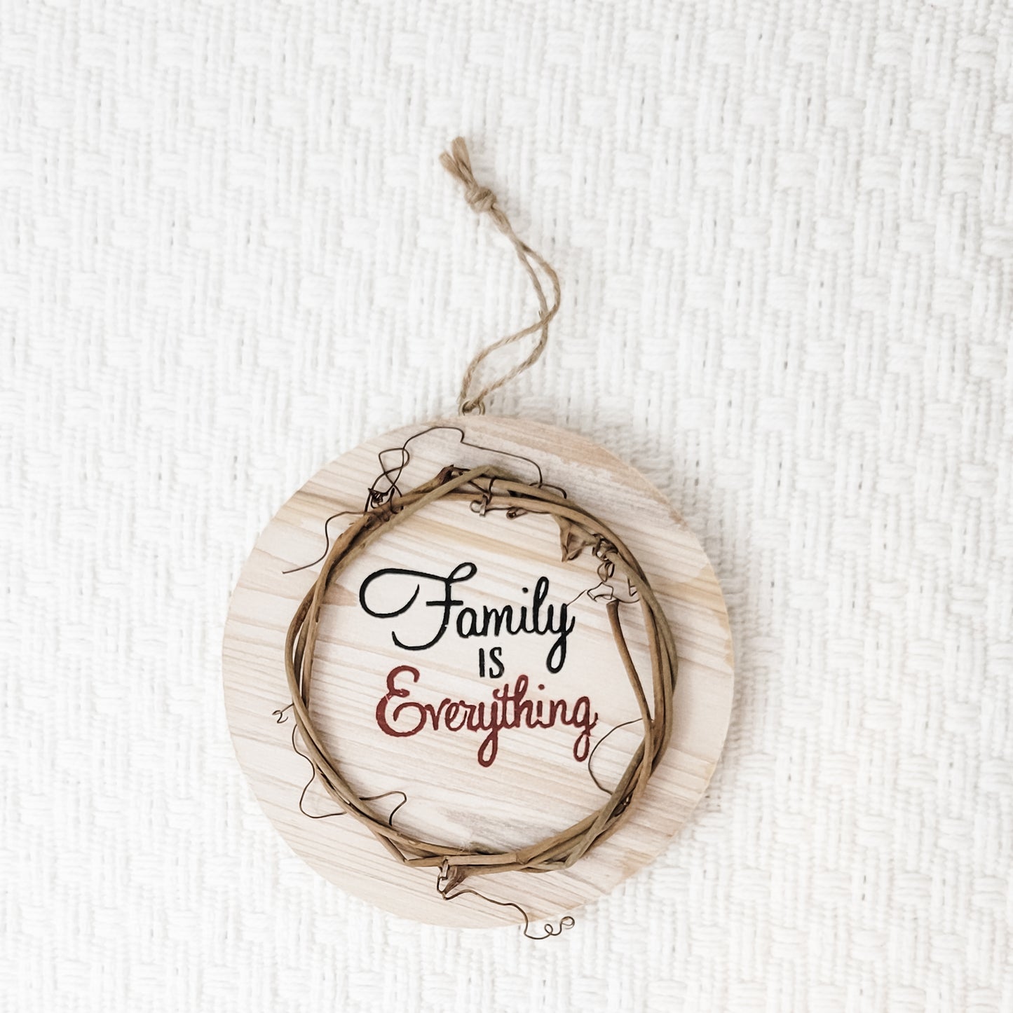 Family is Everything Ornament