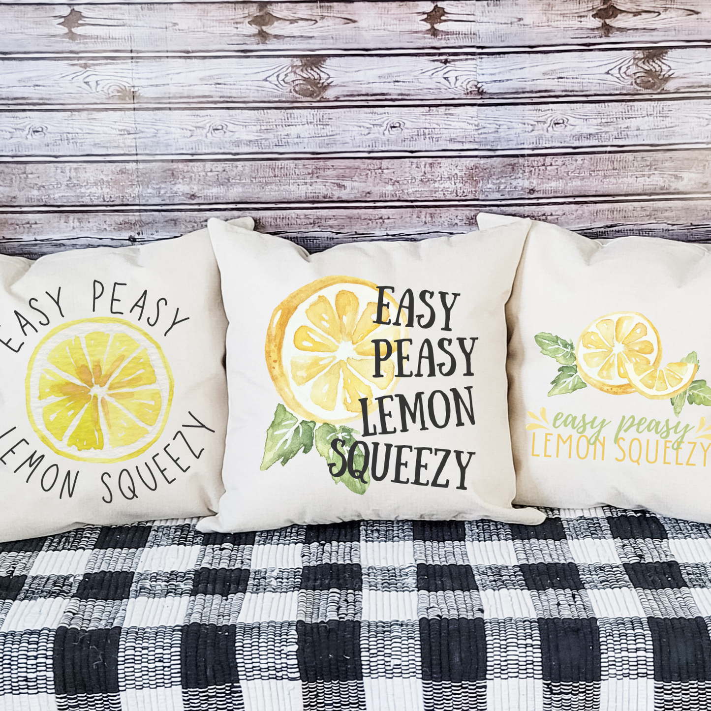 Lemon Squeezy 2 Pillow Cover