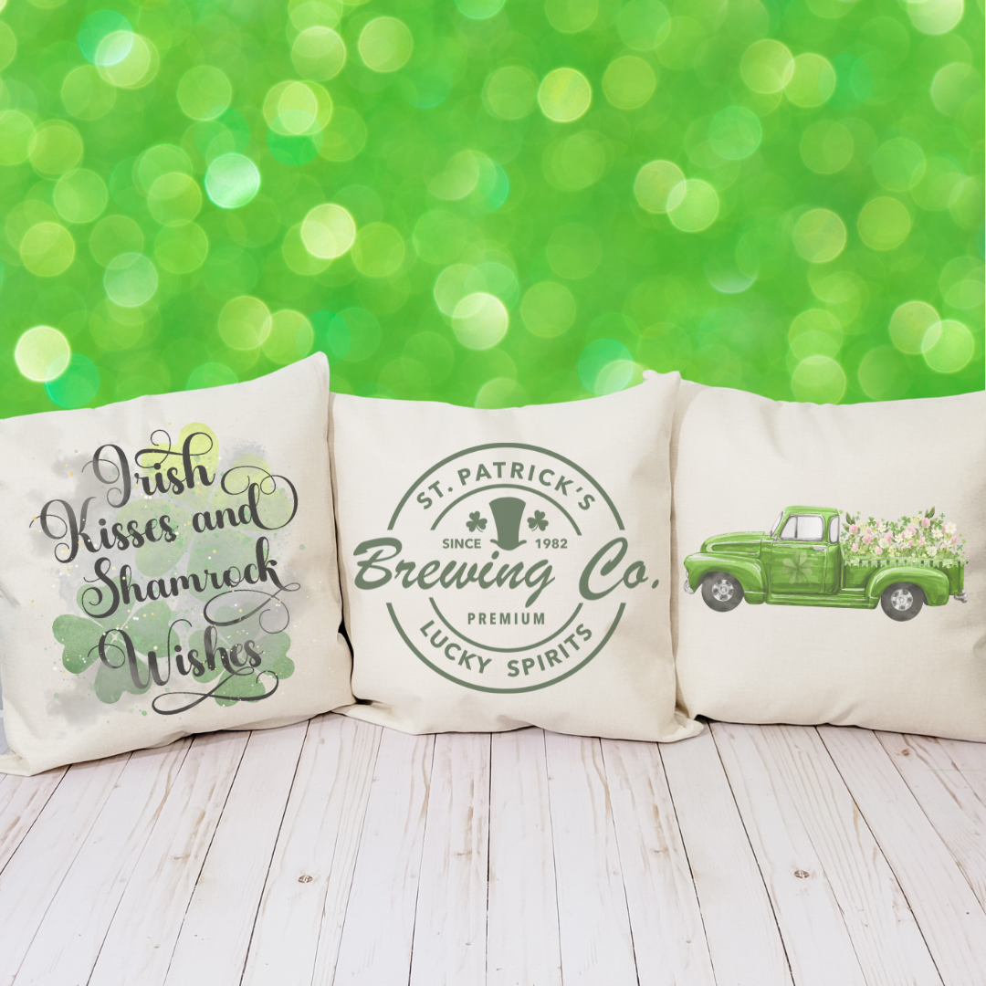 St. Patrick Brewing Pillow Cover