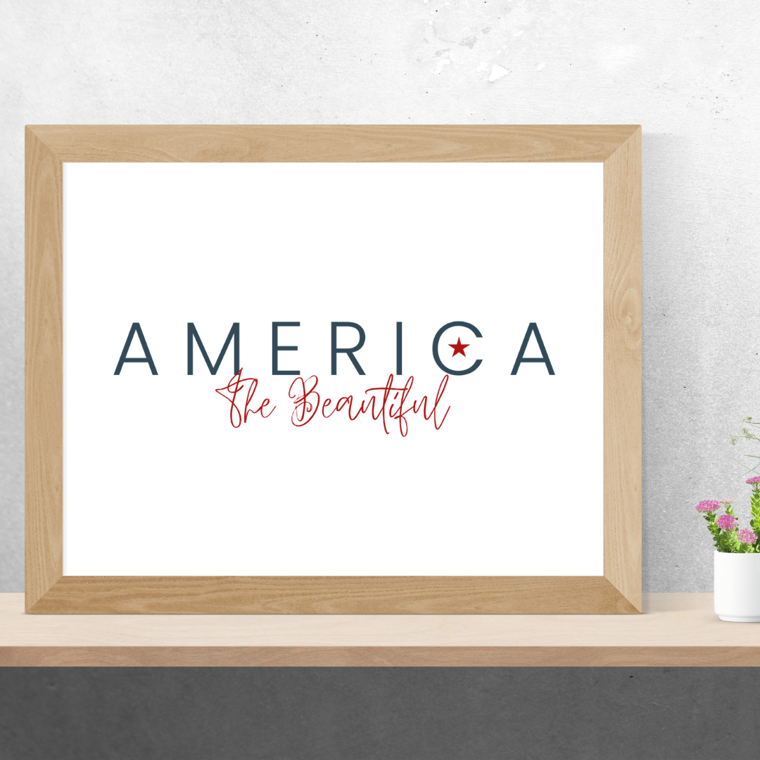 America the Beautiful Digital Download