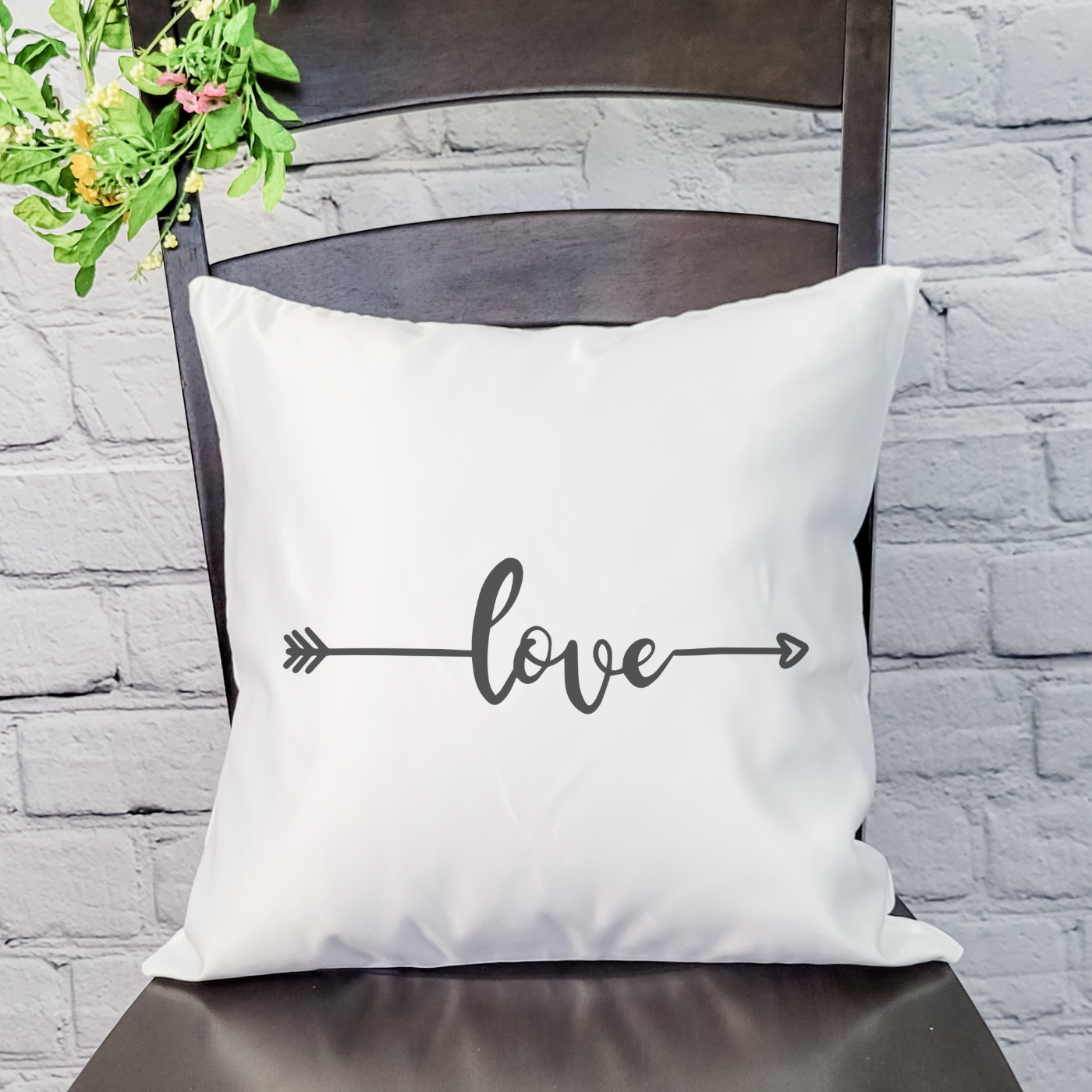 Arrow Love Pillow Cover
