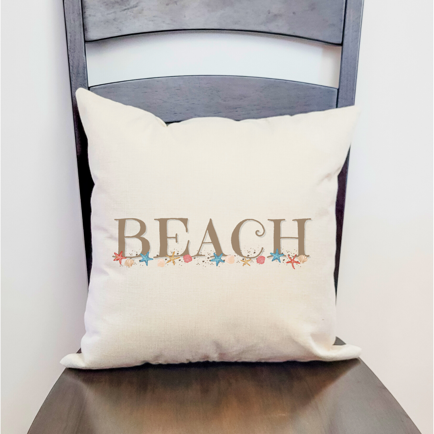 Beach Pillow Cover