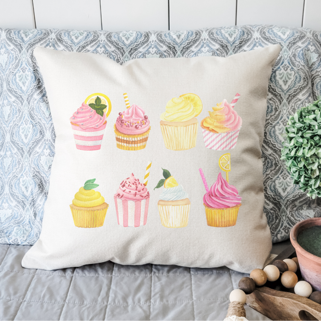 Cupcakes Pillow Cover