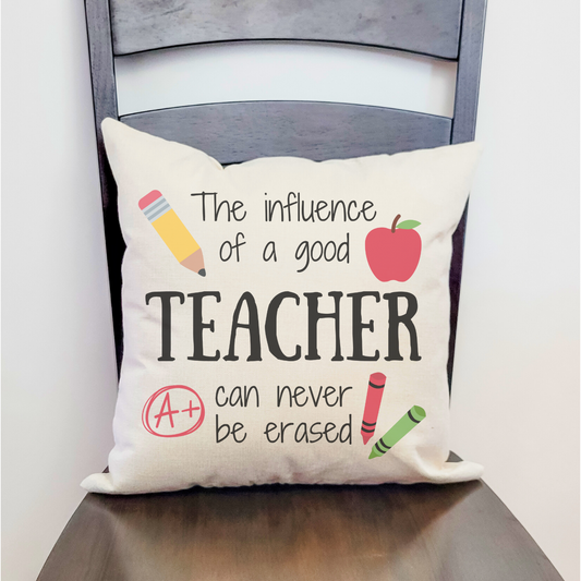 Good Teacher Pillow Cover