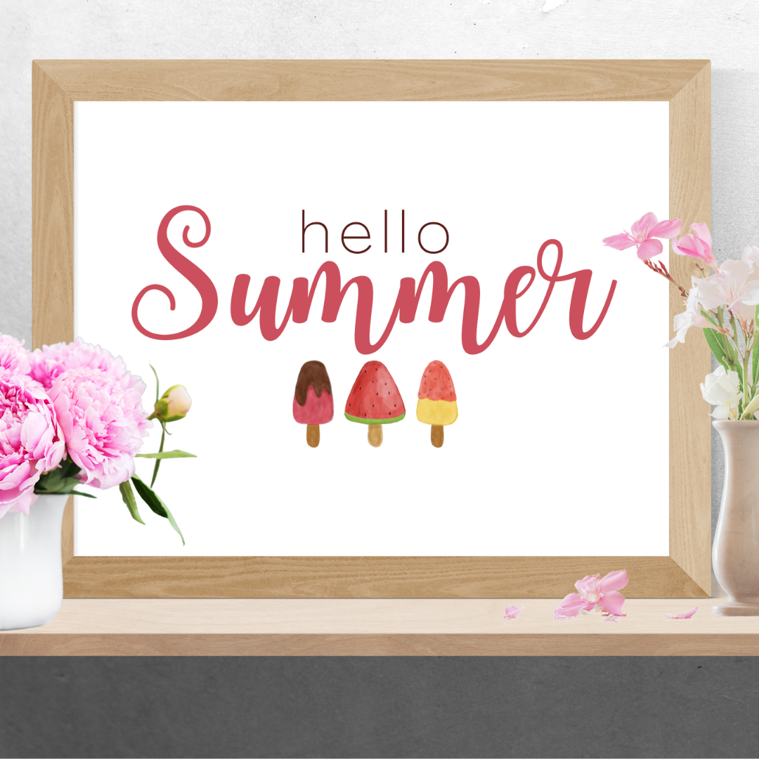 Hello Summer Digital Download