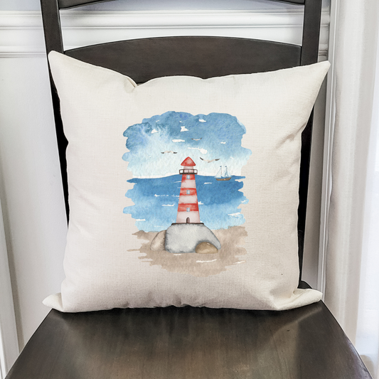 Lighthouse Pillow Cover