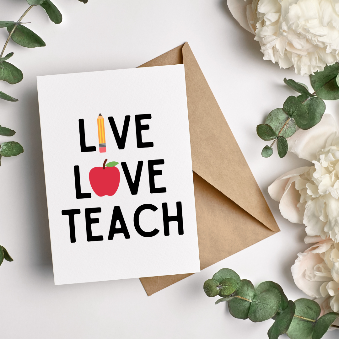 Live Love Teach Digital Download – Go Charlotte