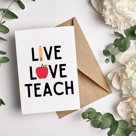 Live Love Teach Digital Download