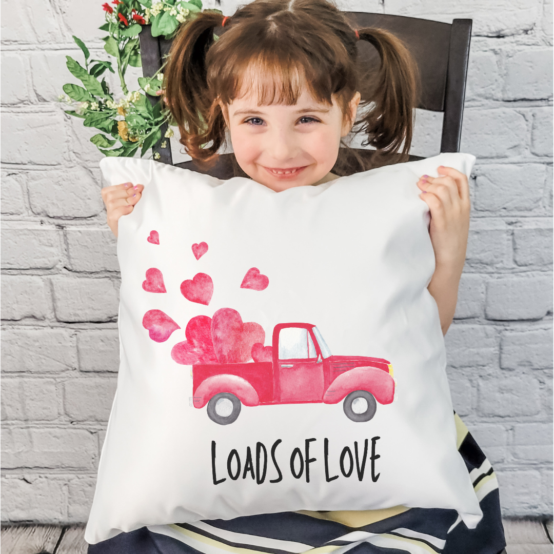 Loads of Love Pillow Cover