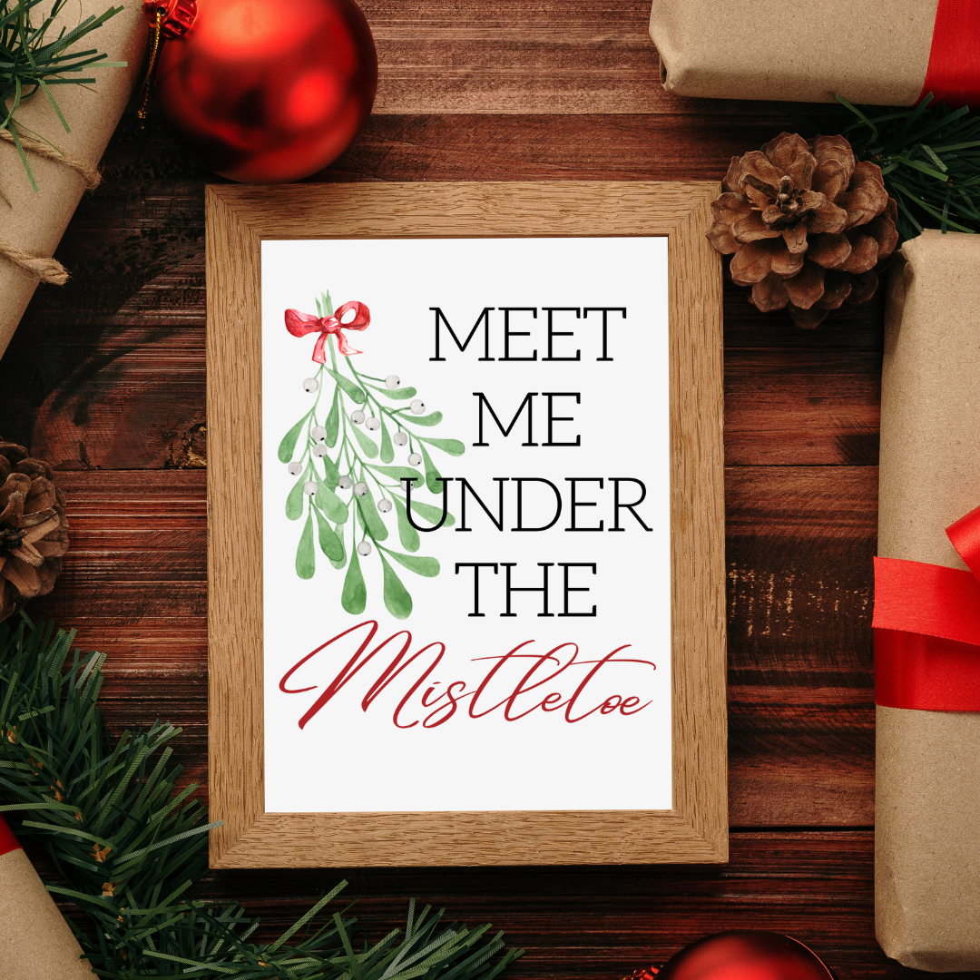 Meet Me Under the Mistletoe Digital Download