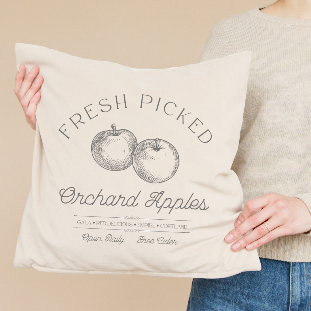 Orchard Apples Pillow Cover