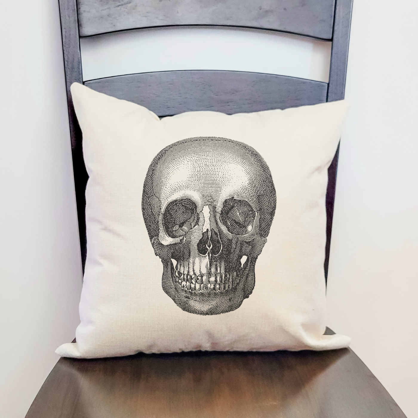 Skull Pillow Cover