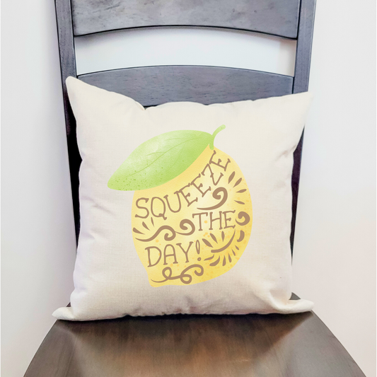 Squeeze the Day Pillow Cover