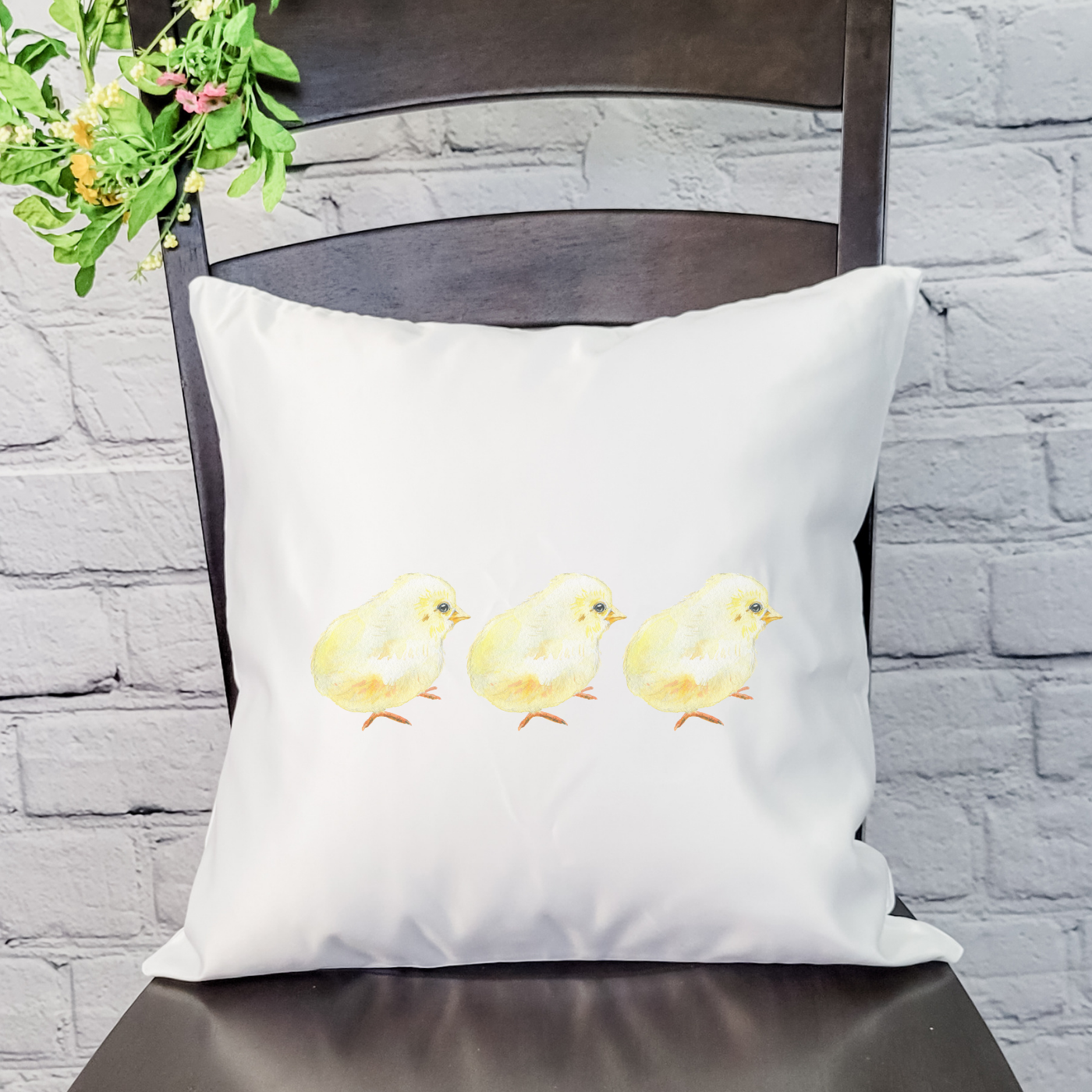 Chicks Pillow Cover