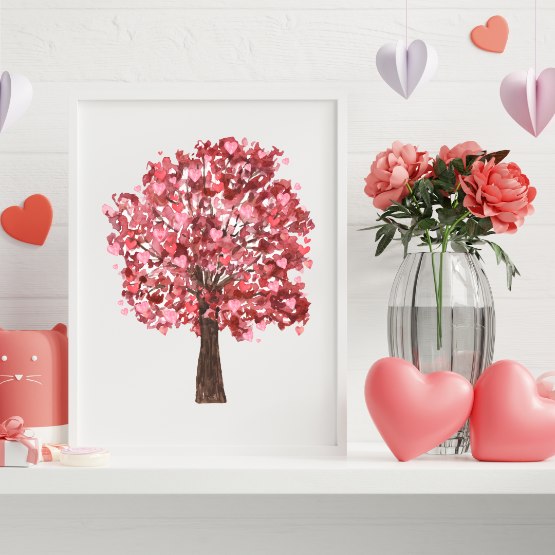 Valentine Tree Digital Download